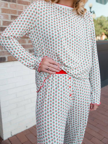 Hollyberry Long Long Pajama Set