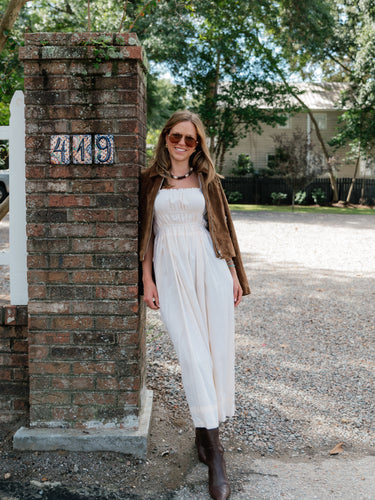 James Dress - Sunwashed Citrus