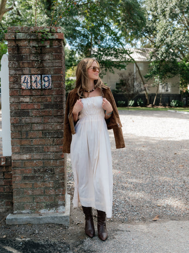 James Dress - Sunwashed Citrus