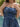 James Dress - Navy Bandana
