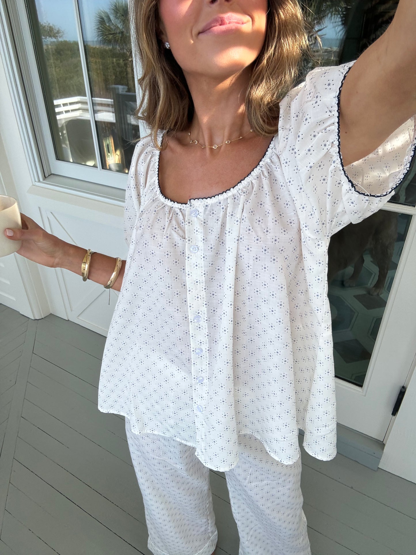 The Dream Set - Blue Daisy Dot
