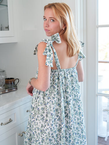 Tie Maxi Dress - Wedding Meadow