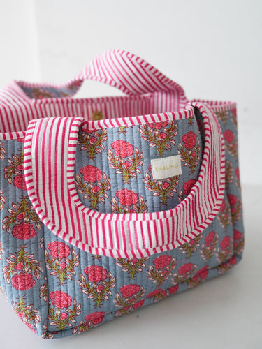 Reese Tote - Pink Dahlia