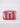 Quilted Cosmetic Pouch - Pink Saddle Stripe