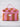 Quilted Train Case - Pink Saddle Stripe