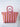 Darby Tote - Pink Saddle Stripe