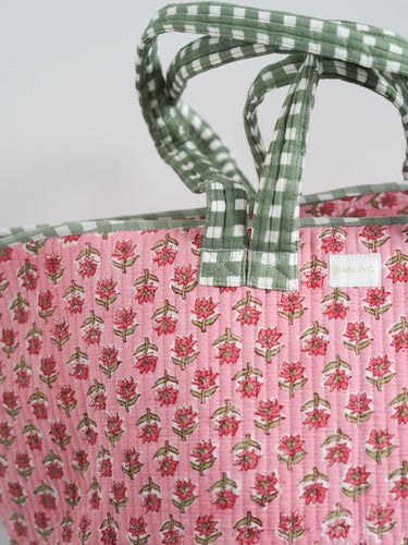 Everyday Tote - Strawberry Daisy