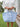 Darby Tote - Soft Blue Floral