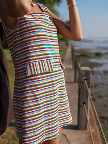 The Lola Set- Tropical Terry Stripe