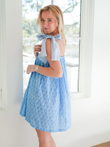 Tie Dress - Morning Glory