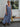 The Harper Maxi - Deep Blue Plaid