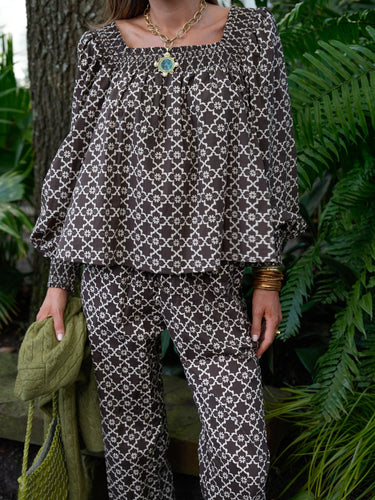 The Lila Set - Cocoa Lattice