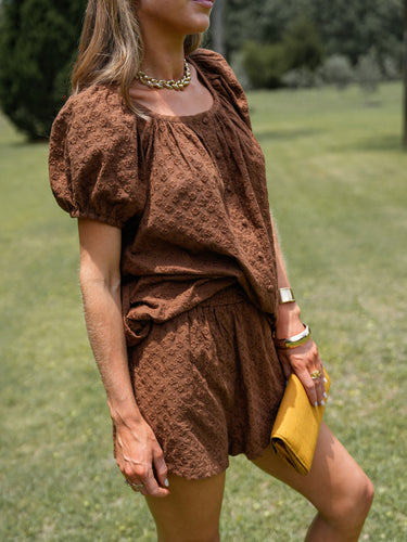 The Pippa Set - Brown Daisy