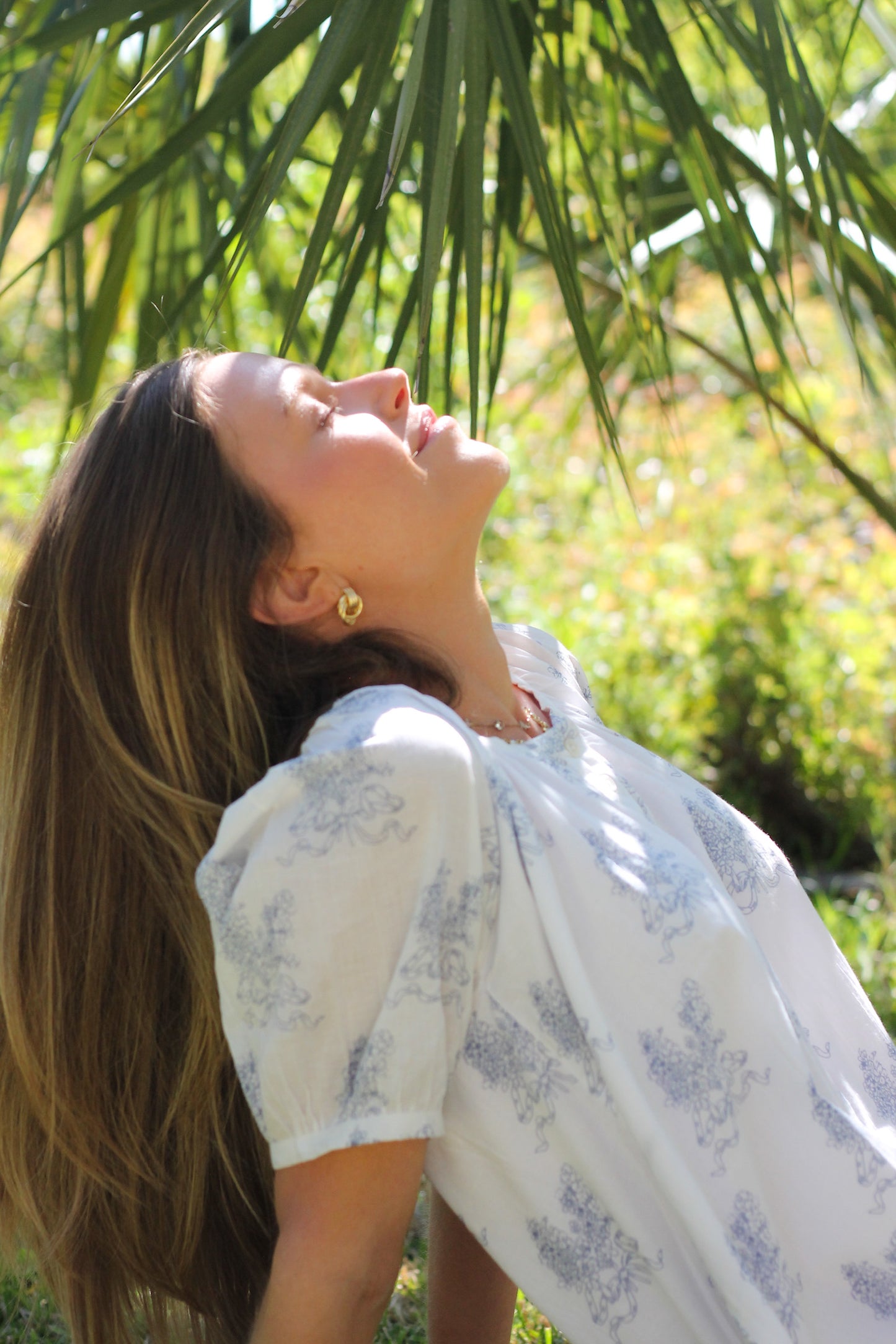 Everyday Mini Dress - Wisteria Morning