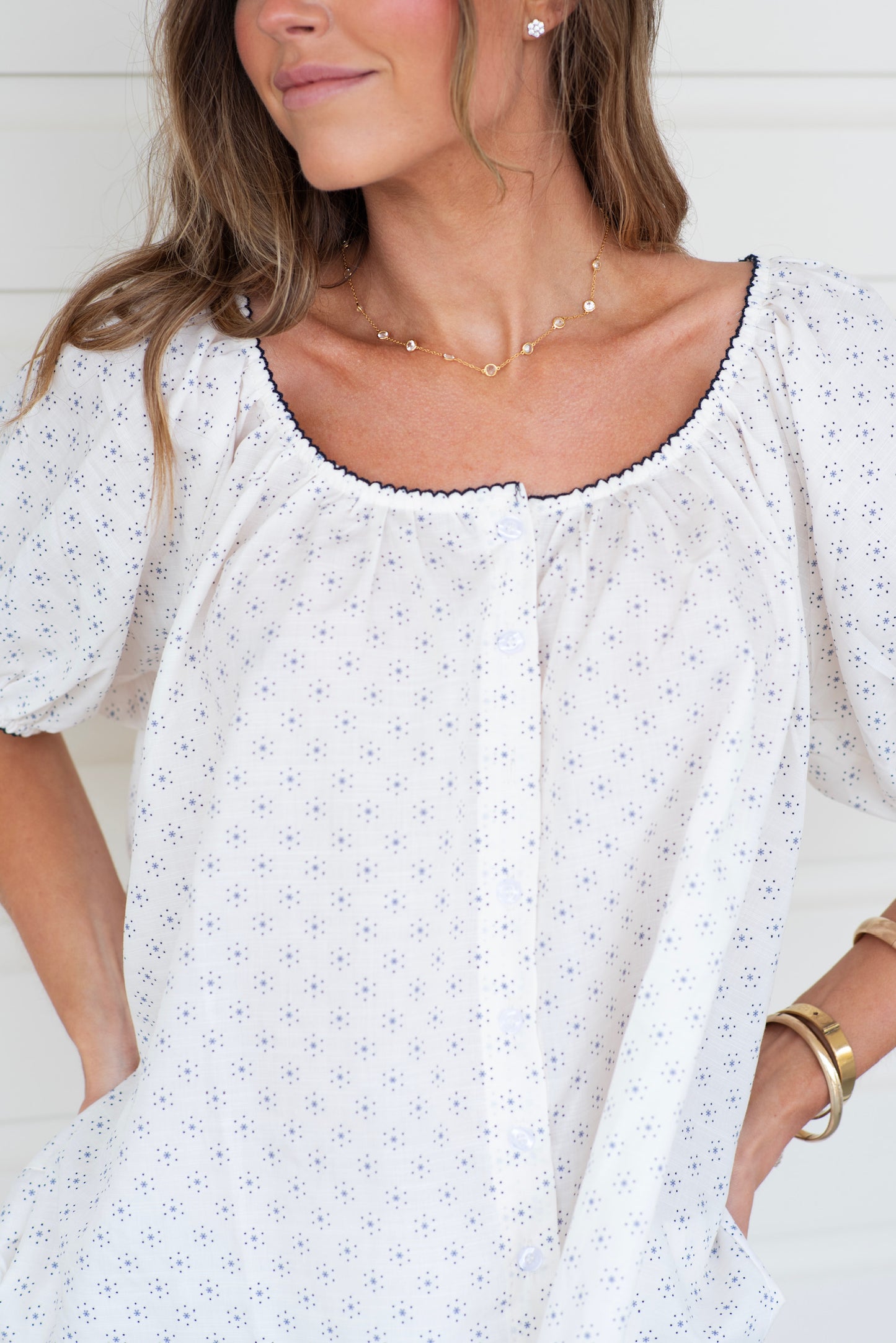 The Dream Set - Blue Daisy Dot