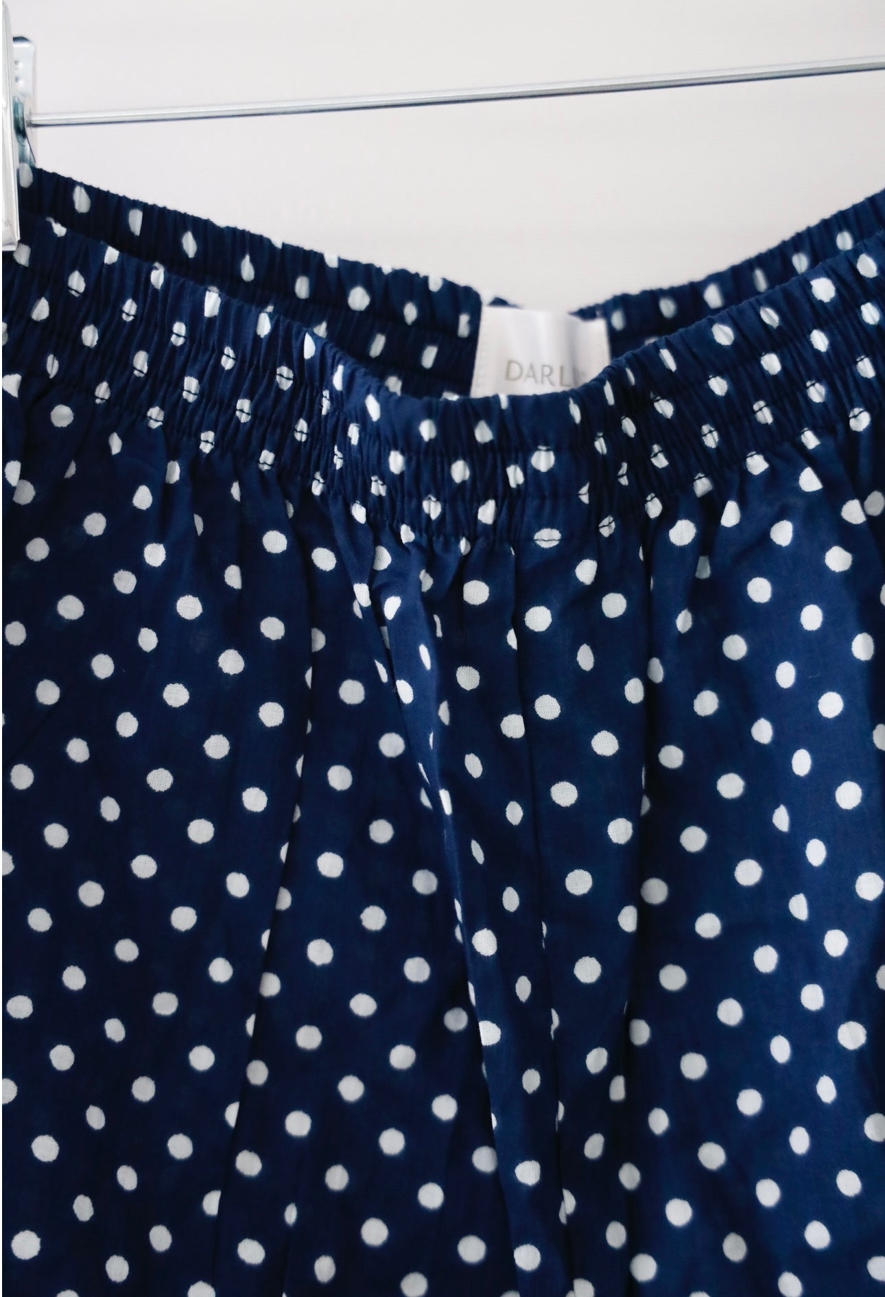 Boxer Shorts - Navy Blue Polka Dot