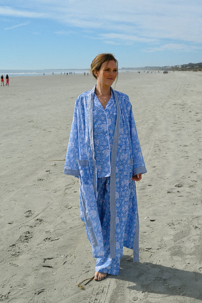 Bathrobe in Blue Morning Sky - Long