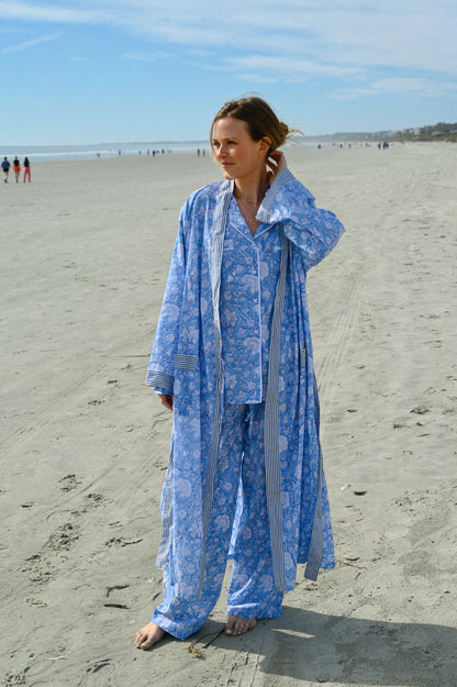 Bathrobe in Blue Morning Sky - Long