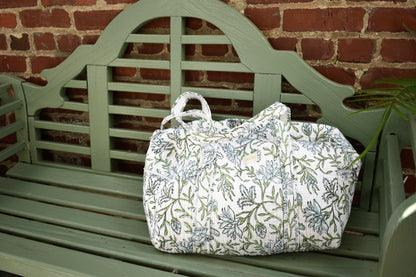 Duffle Bag in Blue Sweet Pea