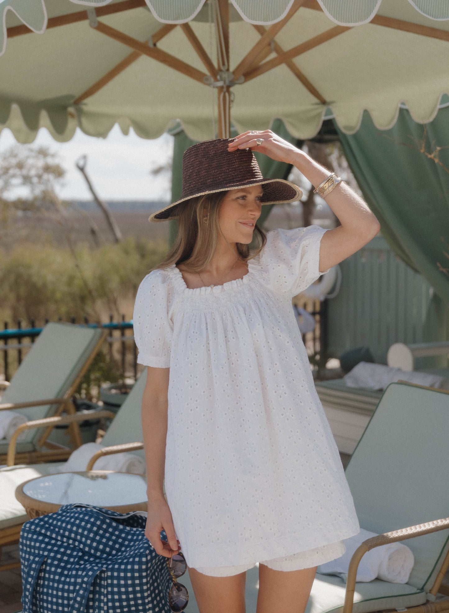 The Sweet and Short Set - White Eyelet
