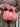 Quilted Handled Cosmetic Bag - Pink Paloma Stripe