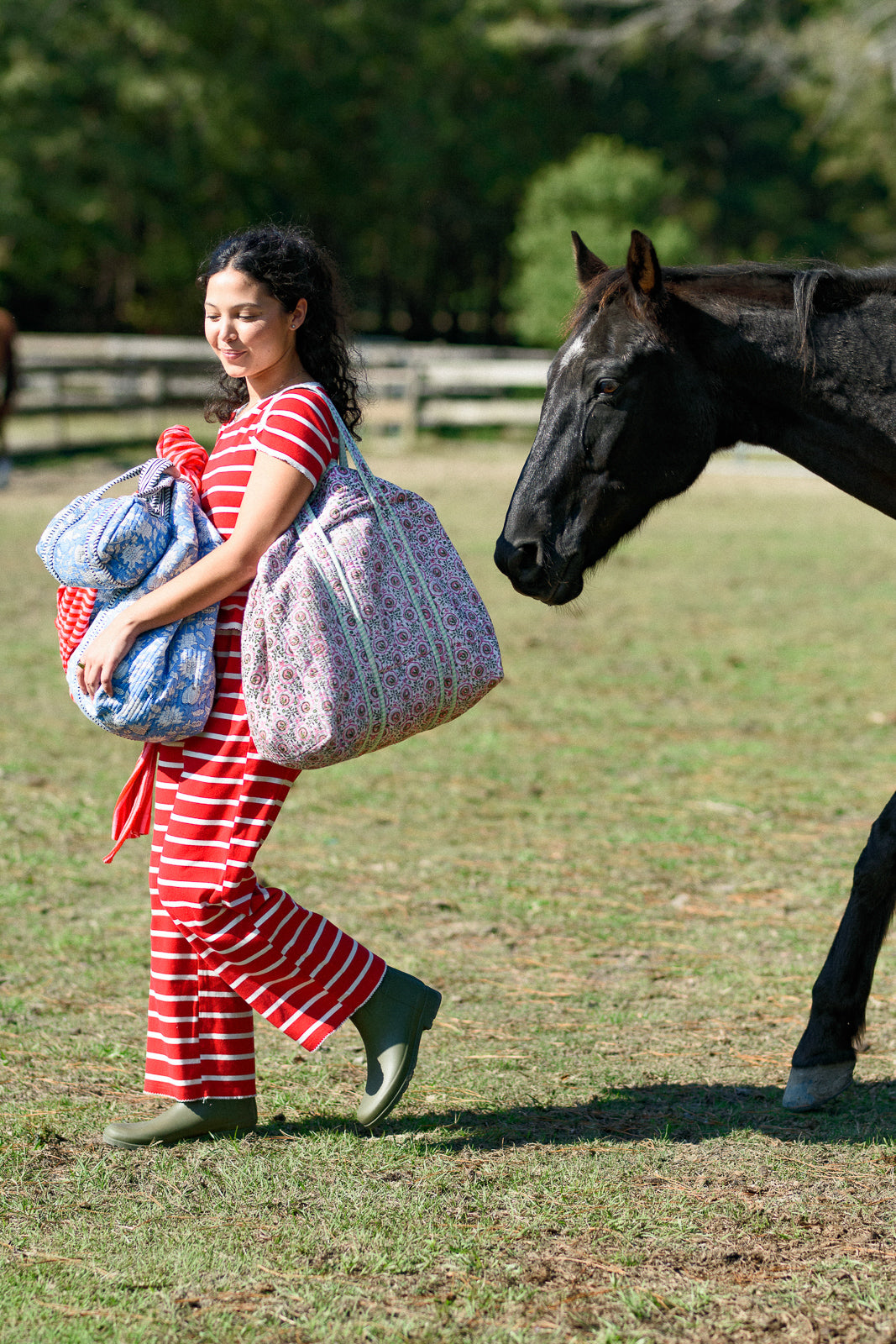 Weekender Bag in Sweet Medallion