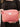 Quilted Cosmetic Pouch - Pink Paloma Stripe