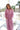 Plush Bathrobe in Berry Bloom