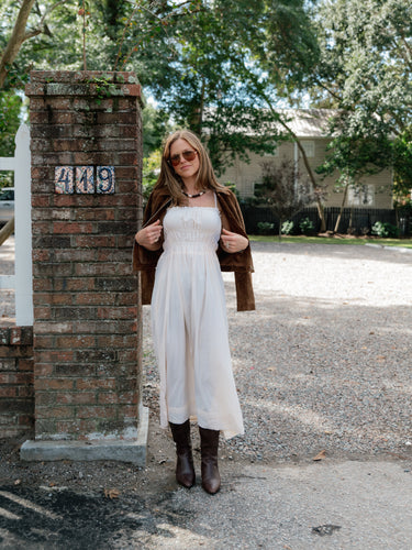 James Dress - Sunwashed Citrus