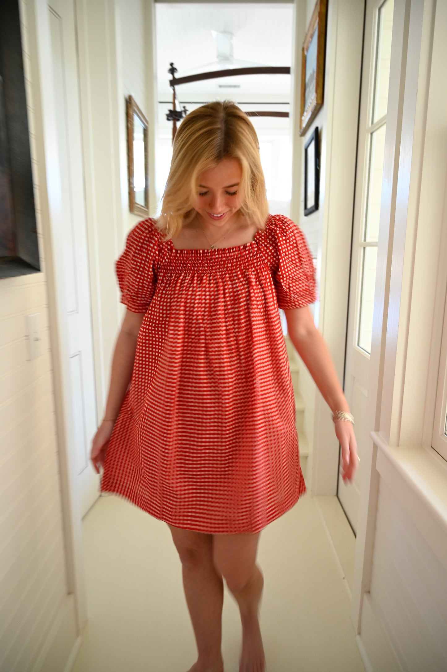 The Sweet and Short Set - Red Gingham