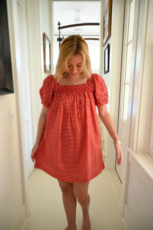 The Sweet and Short Set - Red Gingham *Restock Coming Soon*