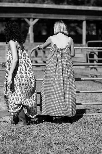 Long Nightgown - Red Gingham