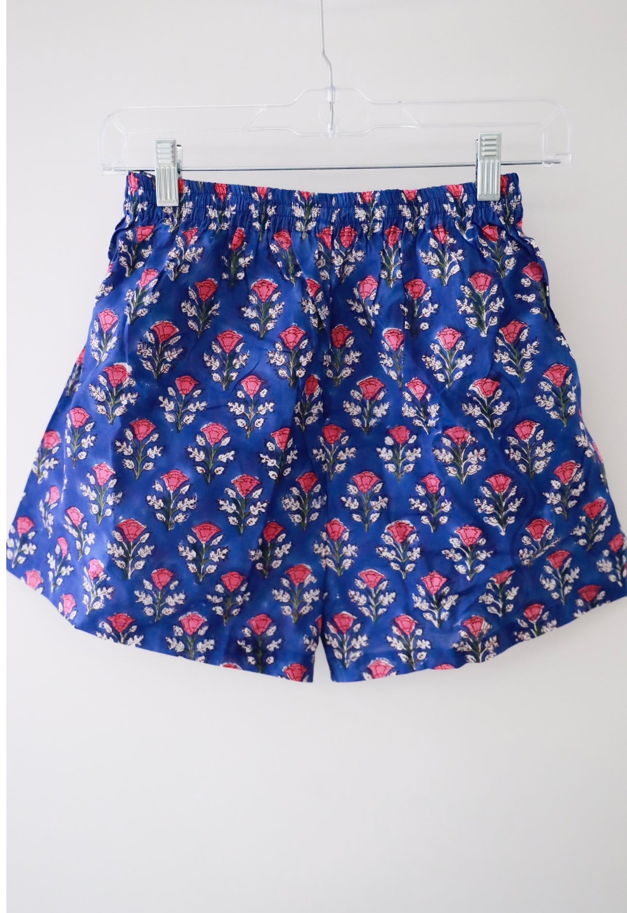 Boxer Shorts - Navy and Pink Floral