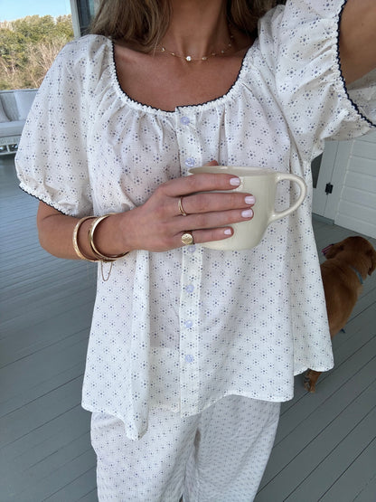 The Dream Set - Blue Daisy Dot
