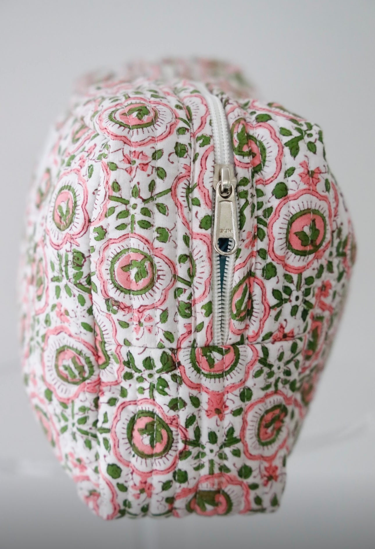 Quilted Cosmetic Bag - Sweet Medallion