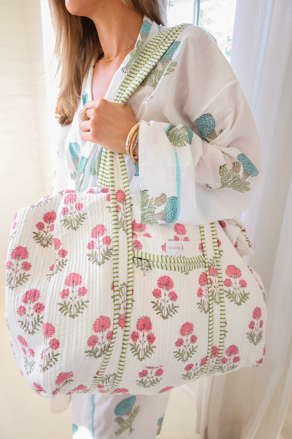 Bathrobe in Blue Marigold - Long