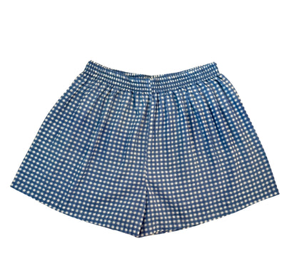 Boxer Shorts - Breezy Blue Gingham