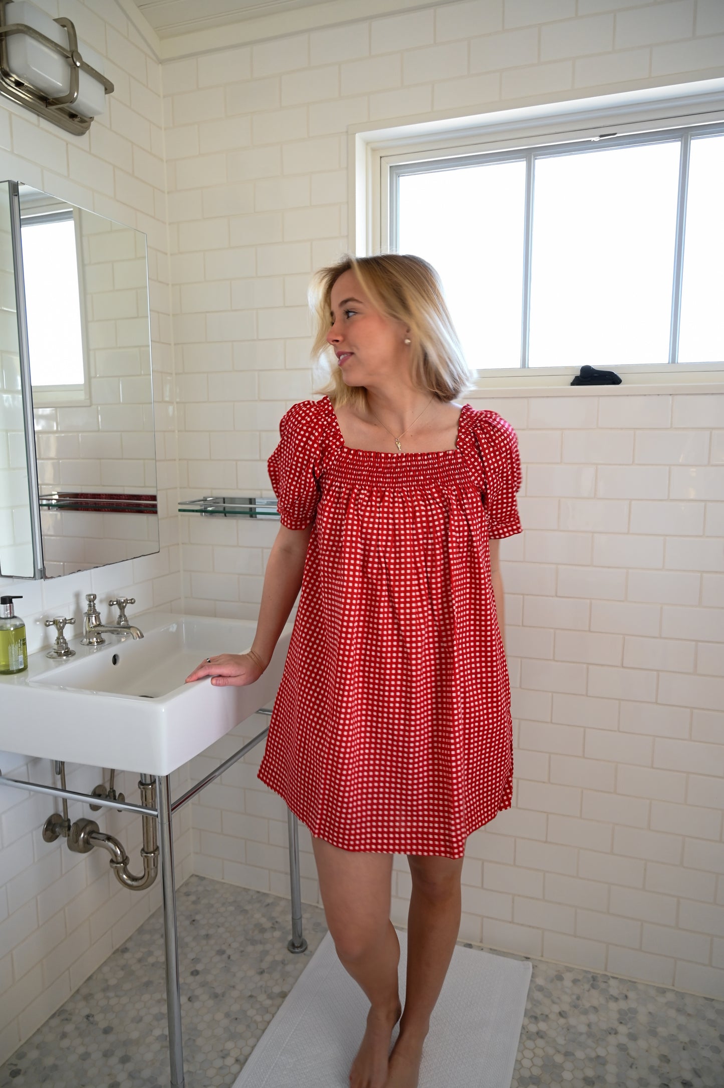 The Sweet and Short Set - Red Gingham