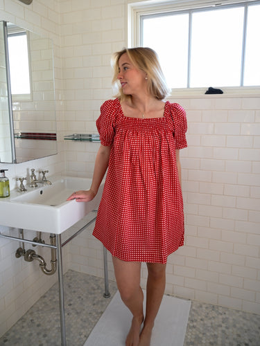 The Sweet and Short Set - Red and White Check