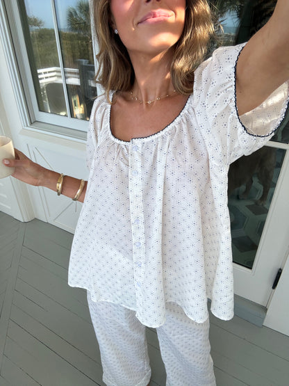 The Dream Set - Blue Daisy Dot