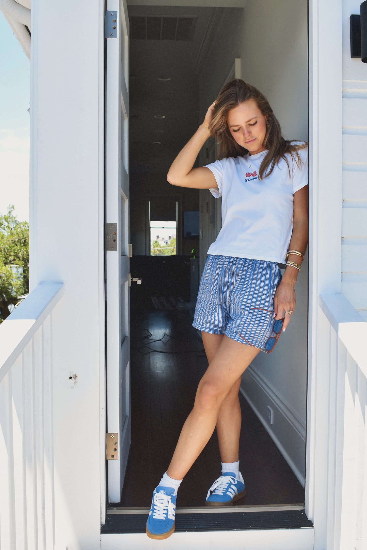 Boxer Shorts - Blue Stripe