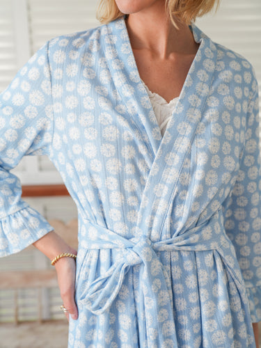 The Nap Wrap - Soft Blue Burst