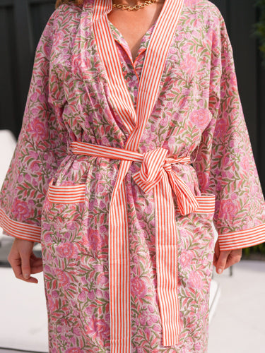 Lounge Robe - Coral Canopy