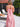 The Litsa Maxi - Pink Taffy Stripe