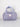 Quilted Handled Cosmetic Bag - Periwinkle Daisy