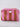 Quilted Cosmetic Pouch - Pink Saddle Stripe