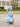 Louisa Maxi Dress - Sky Blue Moasic