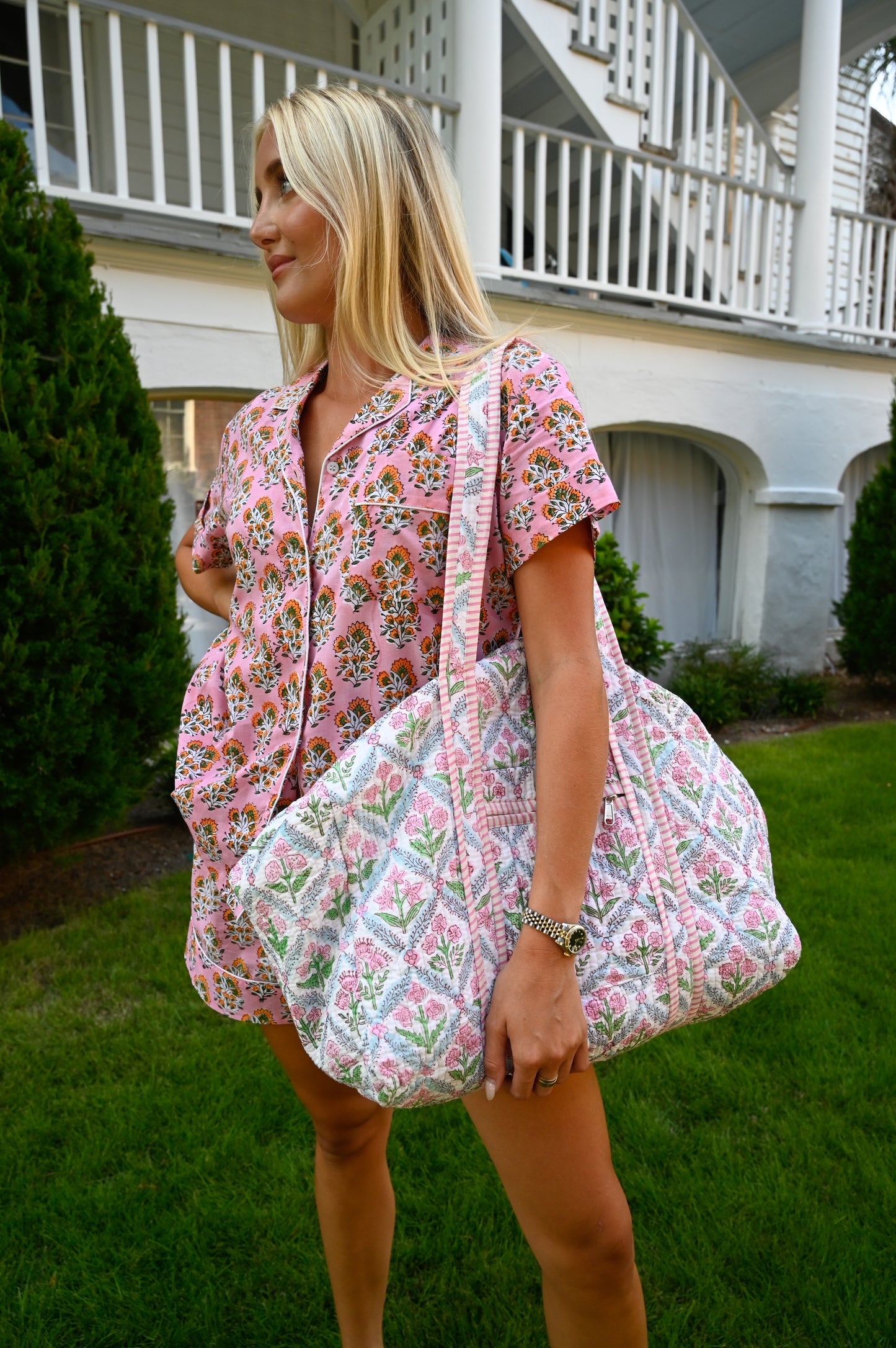 Weekender Bag in Sherbert