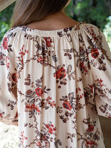 Drew Maxi - Cream Wildflower