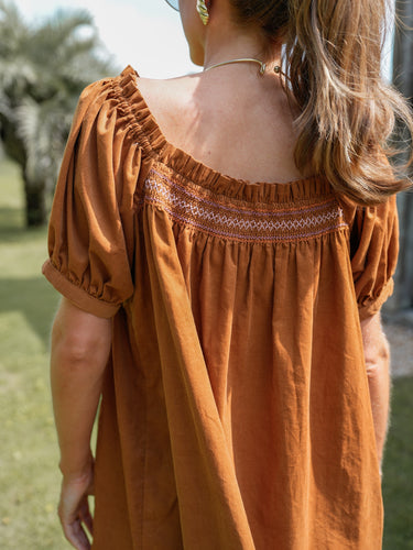 The Sweet and Short Set - Saddle Brown Corduroy